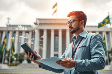 Imagem representativa do Manual do Contrato Público para Solução Inovadora, uma ferramenta para modernizar a gestão pública.