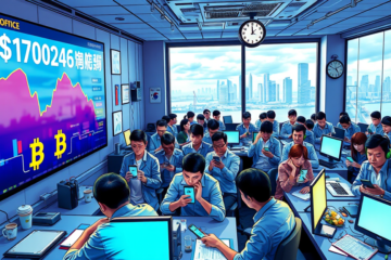 Imagem ilustrativa sobre a distribuição acidental de bitcoins pela Bithumb, mostrando os impactos no mercado e a reação da corretora.