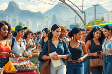 Mulheres empreendedoras no Brasil, representando um recorde em pequenos negócios.