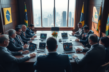 Imagem ilustrativa sobre o bloqueio de plataformas de mercado preditivo pelo governo brasileiro.