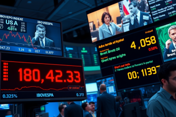 Ibovespa e dólar refletem incertezas no mercado financeiro.
